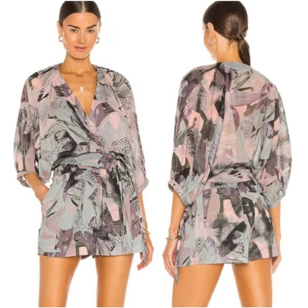 Iro Italian Designer Ceran Romper jumpsuit s
Short Sleeve Shorts Luxury 36 Sm 4